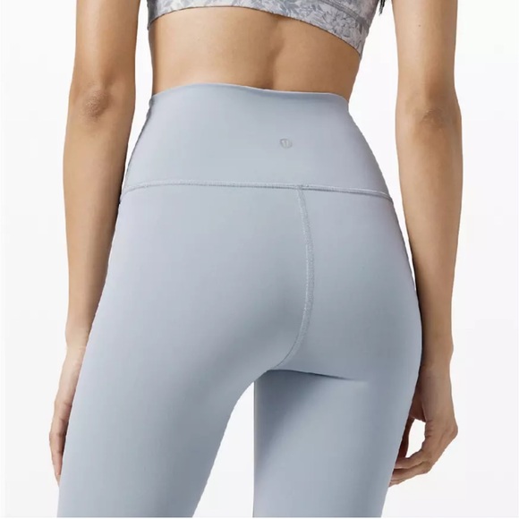 Lululemon Wunder Train Tights Size 8 Chambray 25” - Picture 2 of 7